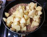 ジャガイモ甘肉味噌和え作り方4写真