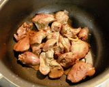 鶏レバーの生姜たっぷりオイスターソース煮作り方3写真