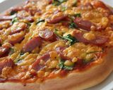 HBで米粉入ふんわりもっちりpizza♪作り方5写真