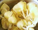 たもぎ茸とベーコンのトマトパスタ作り方1写真