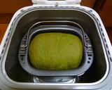 ふわっふわ抹茶のあんロールパン作り方7写真