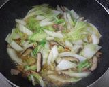 台湾の味★白菜と干しえびの炒め煮あんかけ作り方9写真