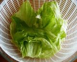 レタスときゅうりのわさびドレッシング作り方1写真