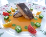 白身魚のオーブン焼き☆オレンジソース作り方10写真
