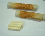チーズちくわの大葉巻き焼き✿作り方1写真