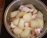 大根と手羽元のこってり煮物♪作り方2写真