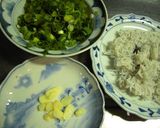 しらすと青ねぎのスパゲティ作り方1写真
