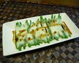 簡単いんげんのチーズ焼き☆柚子こしょうゆ作り方6写真