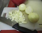 絶品☆飴色玉ネギのせヨーグルトパスタ❤作り方1写真