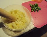 焼くからヘルシー☆枝豆コーンポテト♪作り方1写真