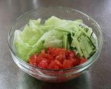 夏にぴったり♪私のサラダそうめん作り方3写真