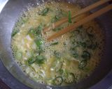 ふんわり卵とたっぷりきのこの甘酢あんかけ。作り方3写真
