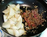大根と牛肉のトマトカレー煮作り方6写真