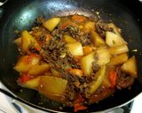 大根と牛肉のトマトカレー煮作り方8写真