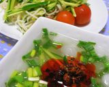 冷たい鶏塩出汁そうめん作り方6写真