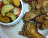 鶏手羽元サイダー照り照り煮作り方3写真
