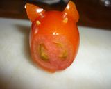 簡単☆かわいい？ミニトマ豚作り方5写真