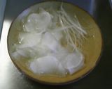 ゴマみそ冷製パスタ　～茄子と卵黄添え～作り方3写真