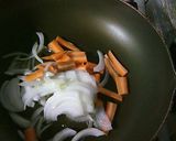 ヒイカと豆腐の炒めもの作り方5写真