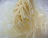 焼きネギそぼろあんかけうどん作り方14写真