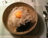 ゴマみそ冷製パスタ　～茄子と卵黄添え～作り方12写真