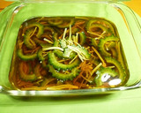 ごーやーとえのきのお浸し作り方5写真