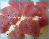 鮪ステーキのせサラダ素麺作り方2写真