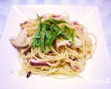 ☆タコ＆エリンギのペペロンチーノ☆作り方4写真
