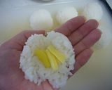 しゅわっと三ツ矢サイダーで肉巻きおにぎり作り方1写真