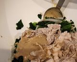 もやしと冷凍ほうれん草と豚バラのサラダ作り方4写真