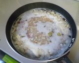 ★押麦とアボカドの食べる豆乳スープ★作り方4写真