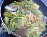 野菜たっぷり豆苗とタイ（鯛）の即席カレー作り方4写真