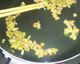 家カフェランチ★とろとろ卵の焼き納豆丼作り方2写真