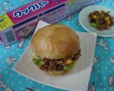 コチュジャン肉みそサンド作り方4写真