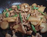 ☆豚肉と大根の煮物☆カレー風味作り方4写真