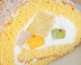 トロピカルなココナッツロールケーキ♪作り方25写真