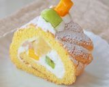 トロピカルなココナッツロールケーキ♪作り方24写真