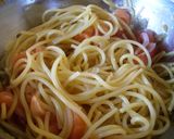 おはしで食べる和風冷製パスタ作り方5写真