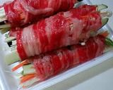 ～ｶﾗﾌﾙ野菜の肉巻～作り方3写真