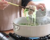 千切りキャベツのたっぷり野菜鍋作り方3写真