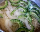 さっぱり　ゴーヤ冷製パスタ　豆腐ソース作り方3写真