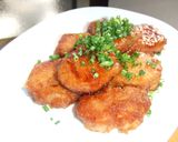 甘酢タレの*おからもち*作り方10写真