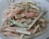 ごぼうサラダ：かくし味は砂糖！作り方5写真