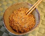 うま！簡単！飲み屋直伝　納豆ドリア♪作り方1写真