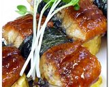 ♪ 鰻玉梅海苔巻き ♪作り方6写真