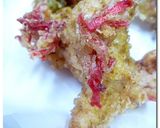 ♪ 三色 ♪ 鶏天作り方5写真