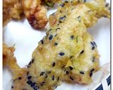 ♪ 三色 ♪ 鶏天作り方6写真