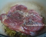 鶏肉のブラックペッパー煮作り方2写真