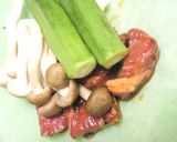 牛肉の梅酒XO醤蒸し、みょうがと共に。。作り方4写真