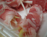 簡単★しょうが焼きネギ巻き　弁当にも作り方1写真